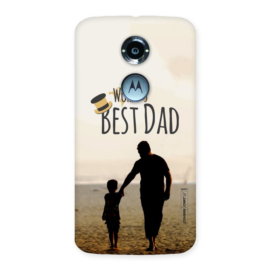 Worlds Best Dad Back Case for Moto X 2nd Gen