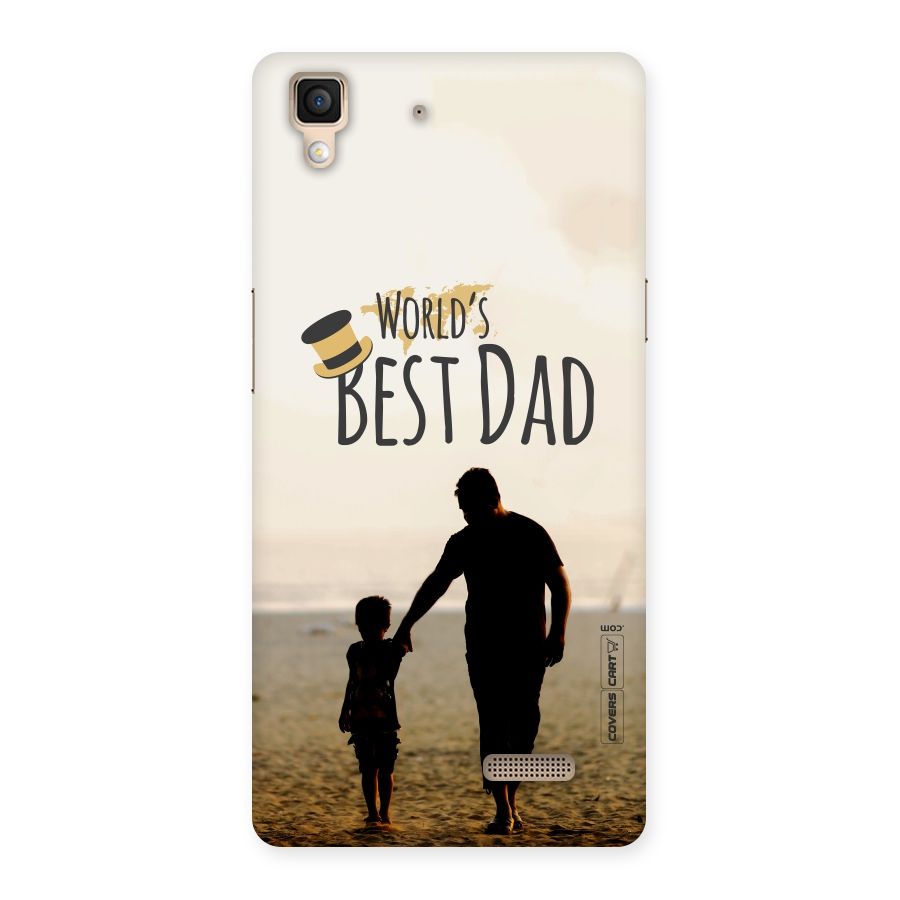 Worlds Best Dad Back Case for Oppo R7