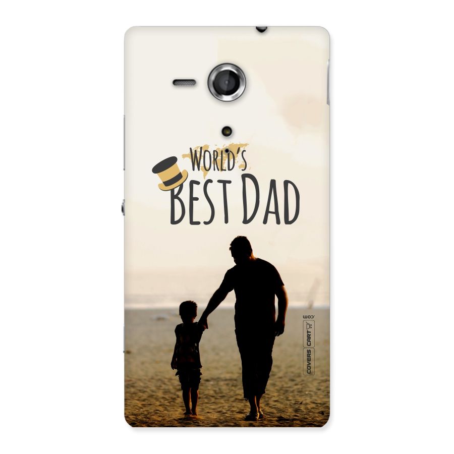 Worlds Best Dad Back Case for Sony Xperia SP