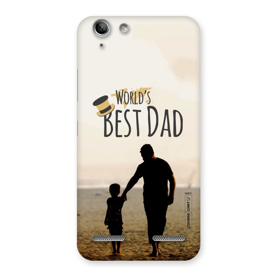 Worlds Best Dad Back Case for Vibe K5 Plus