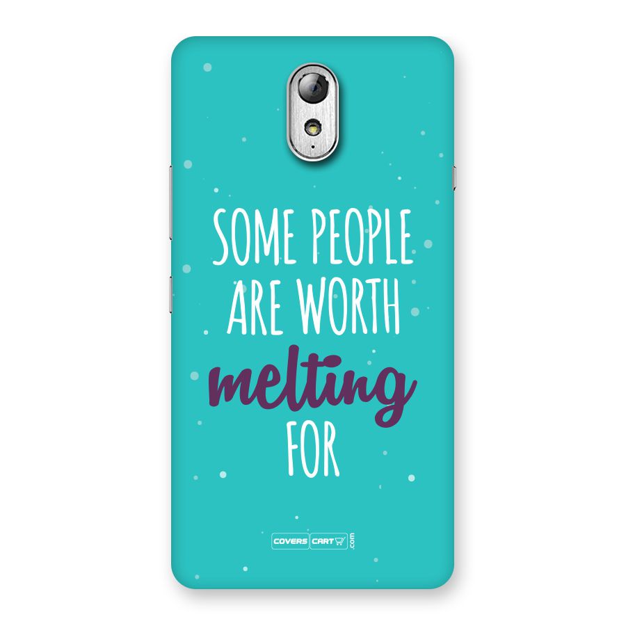 Worth Melting For Back Case for Lenovo Vibe P1M