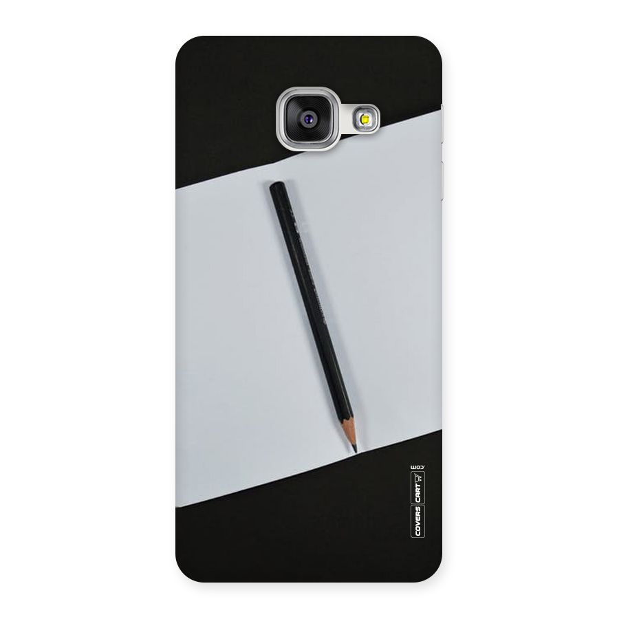 Write Your Thoughts Back Case for Galaxy A3 2016