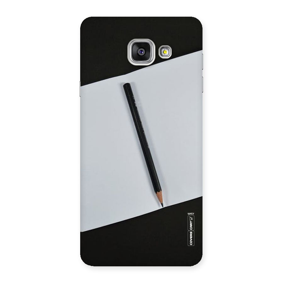 Write Your Thoughts Back Case for Galaxy A7 2016