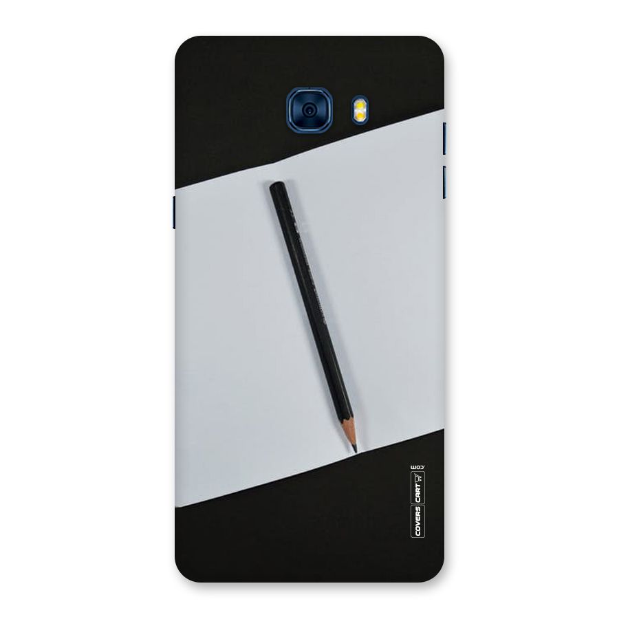 Write Your Thoughts Back Case for Galaxy C7 Pro