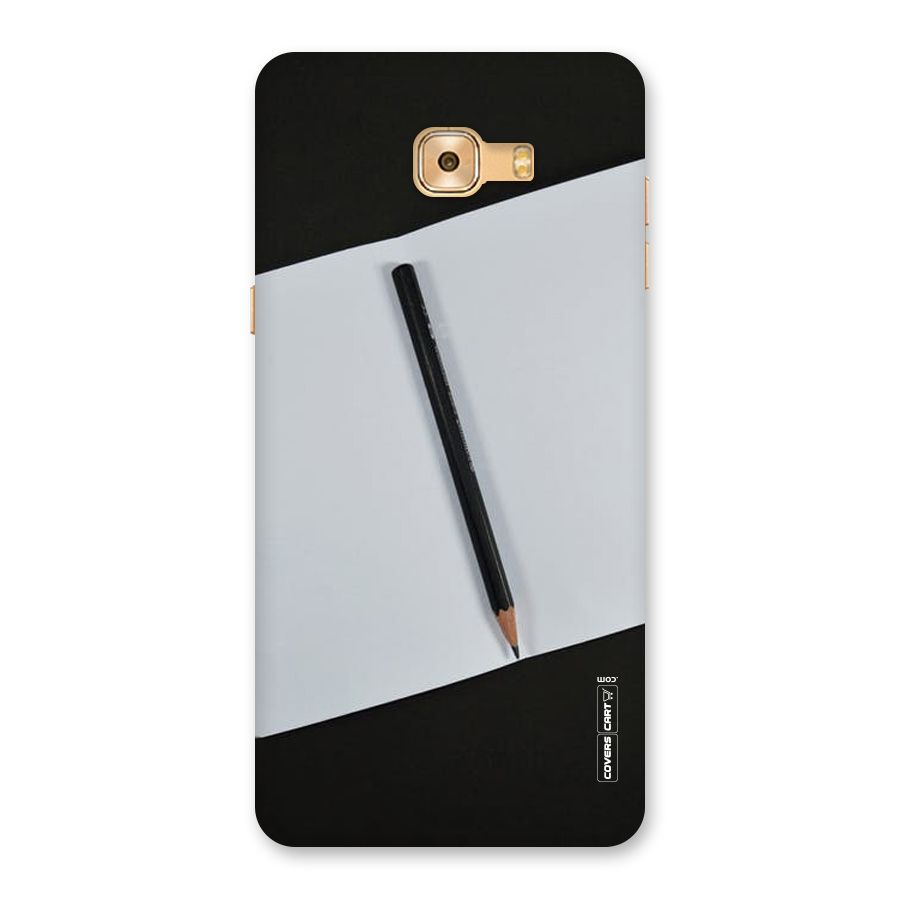 Write Your Thoughts Back Case for Galaxy C9 Pro