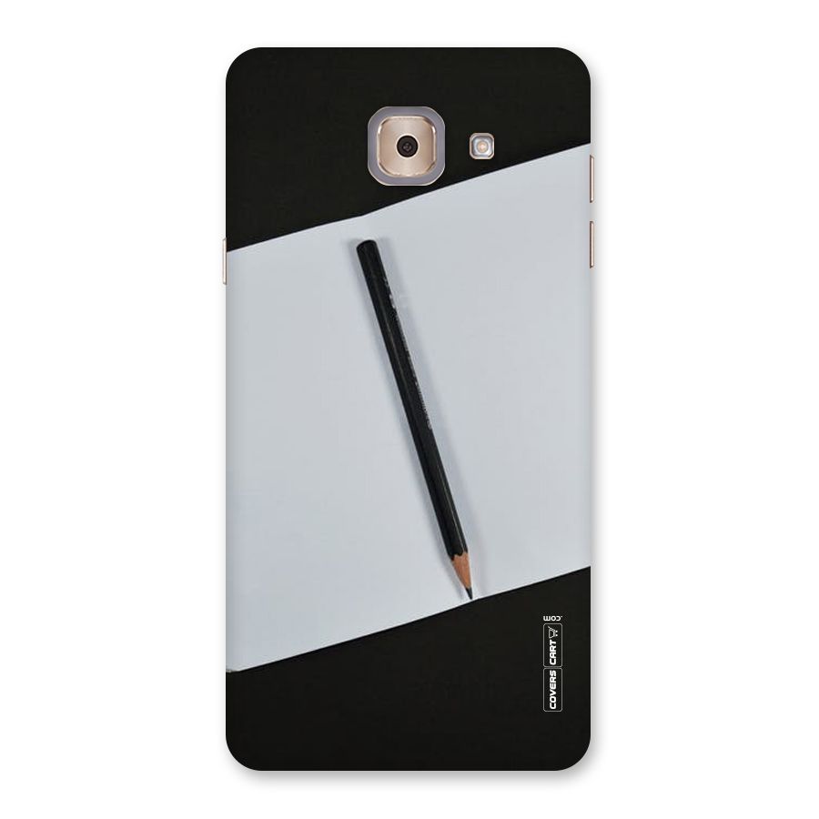 Write Your Thoughts Back Case for Galaxy J7 Max