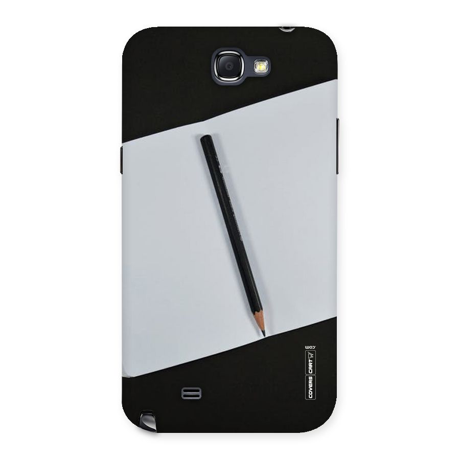 Write Your Thoughts Back Case for Galaxy Note 2