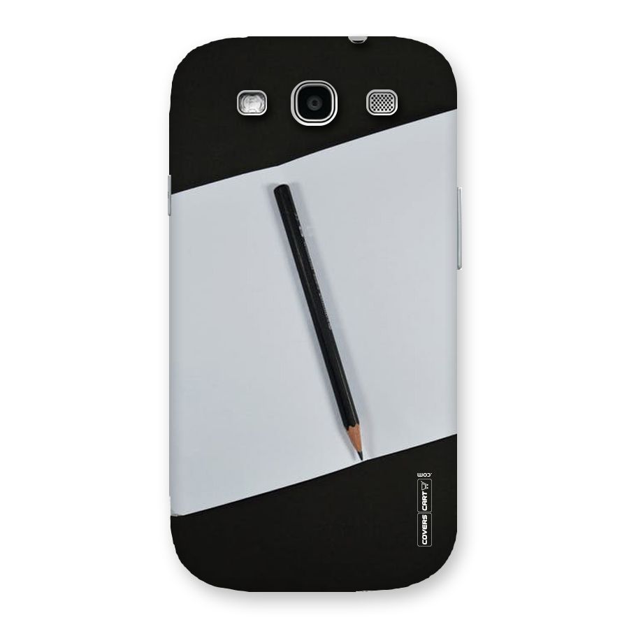 Write Your Thoughts Back Case for Galaxy S3