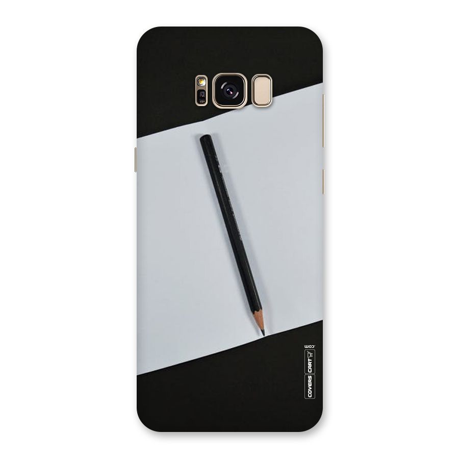 Write Your Thoughts Back Case for Galaxy S8 Plus