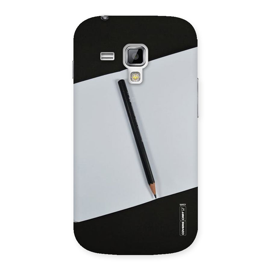 Write Your Thoughts Back Case for Galaxy S Duos