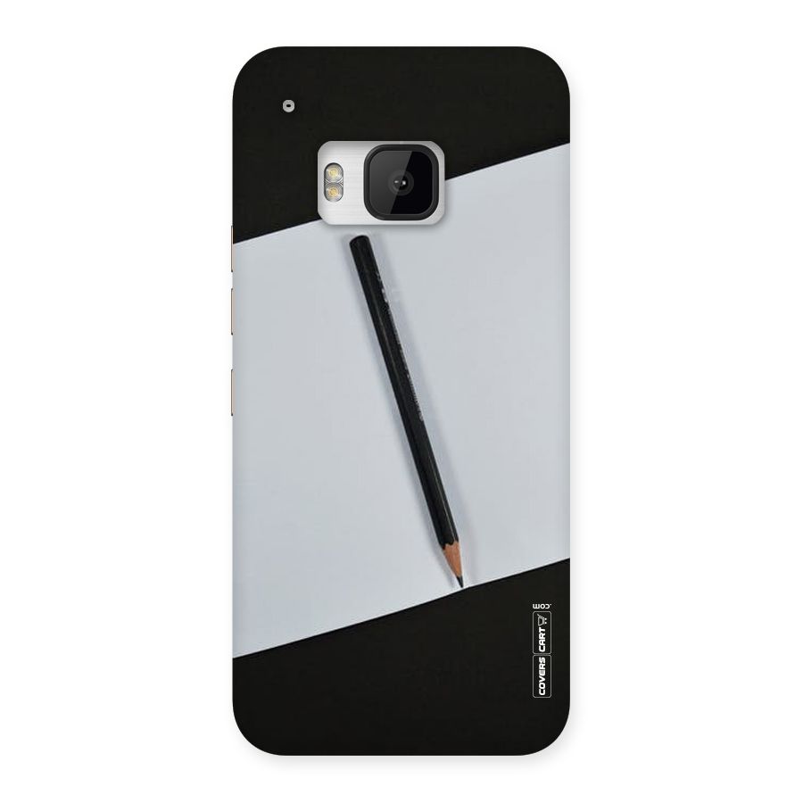 Write Your Thoughts Back Case for HTC One M9