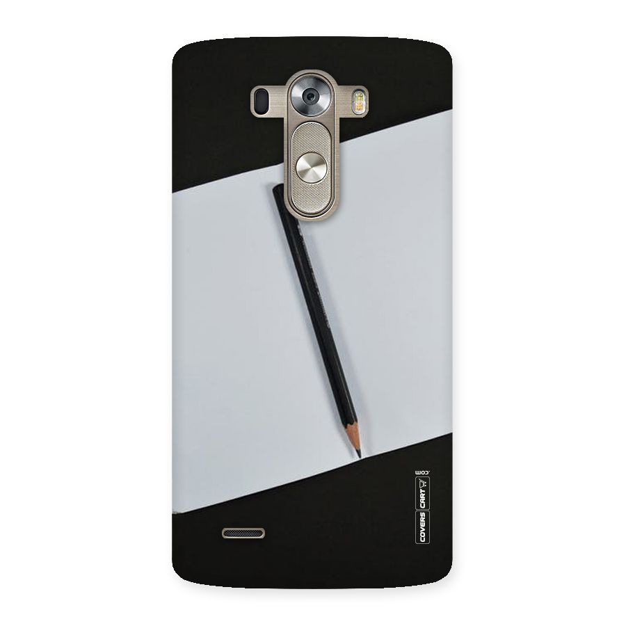 Write Your Thoughts Back Case for LG G3