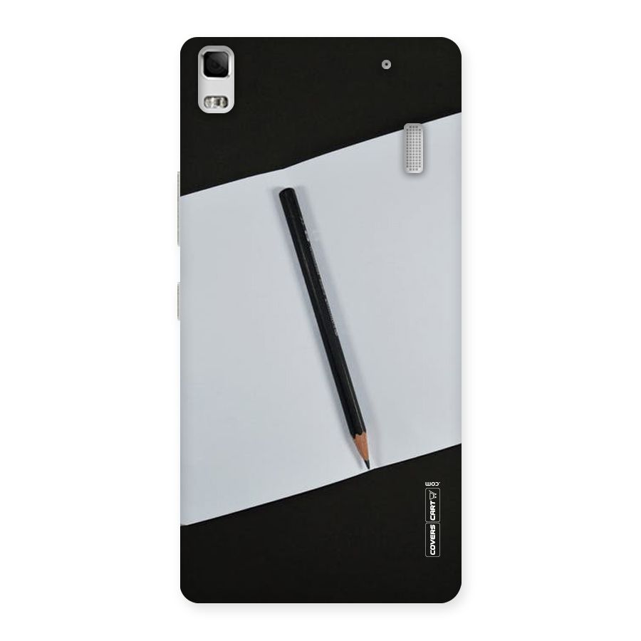 Write Your Thoughts Back Case for Lenovo A7000