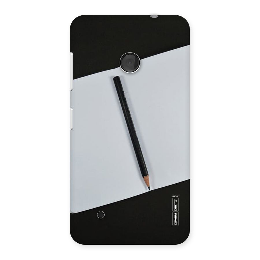 Write Your Thoughts Back Case for Lumia 530