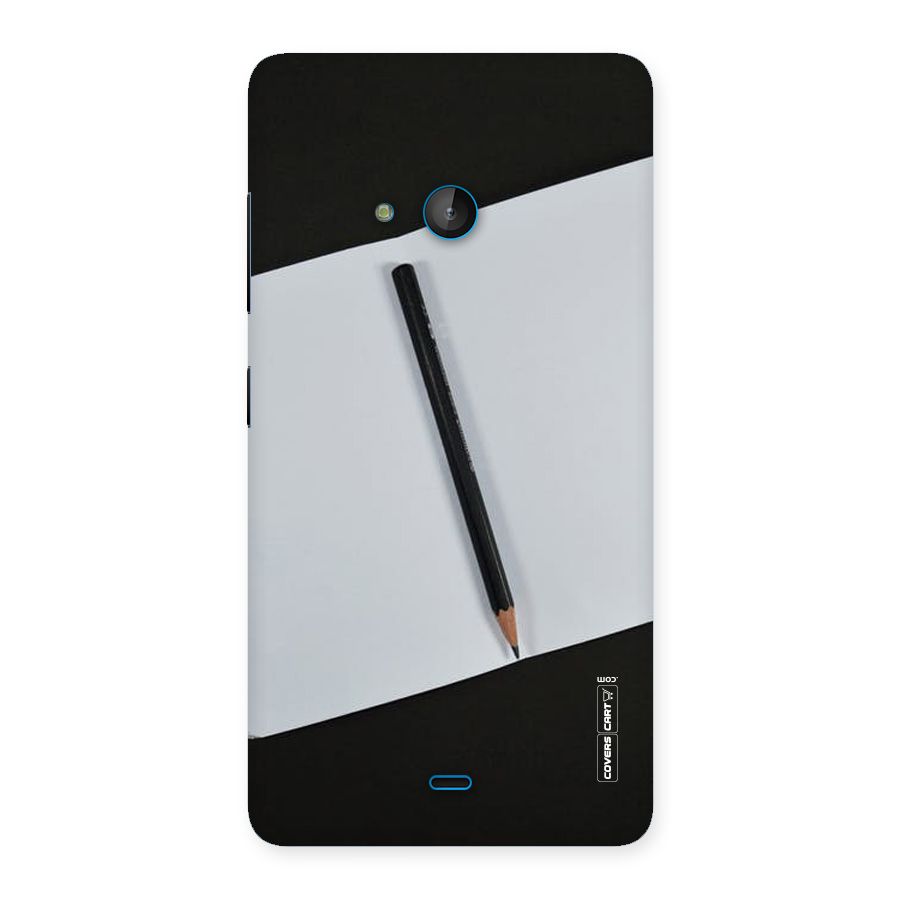 Write Your Thoughts Back Case for Lumia 540