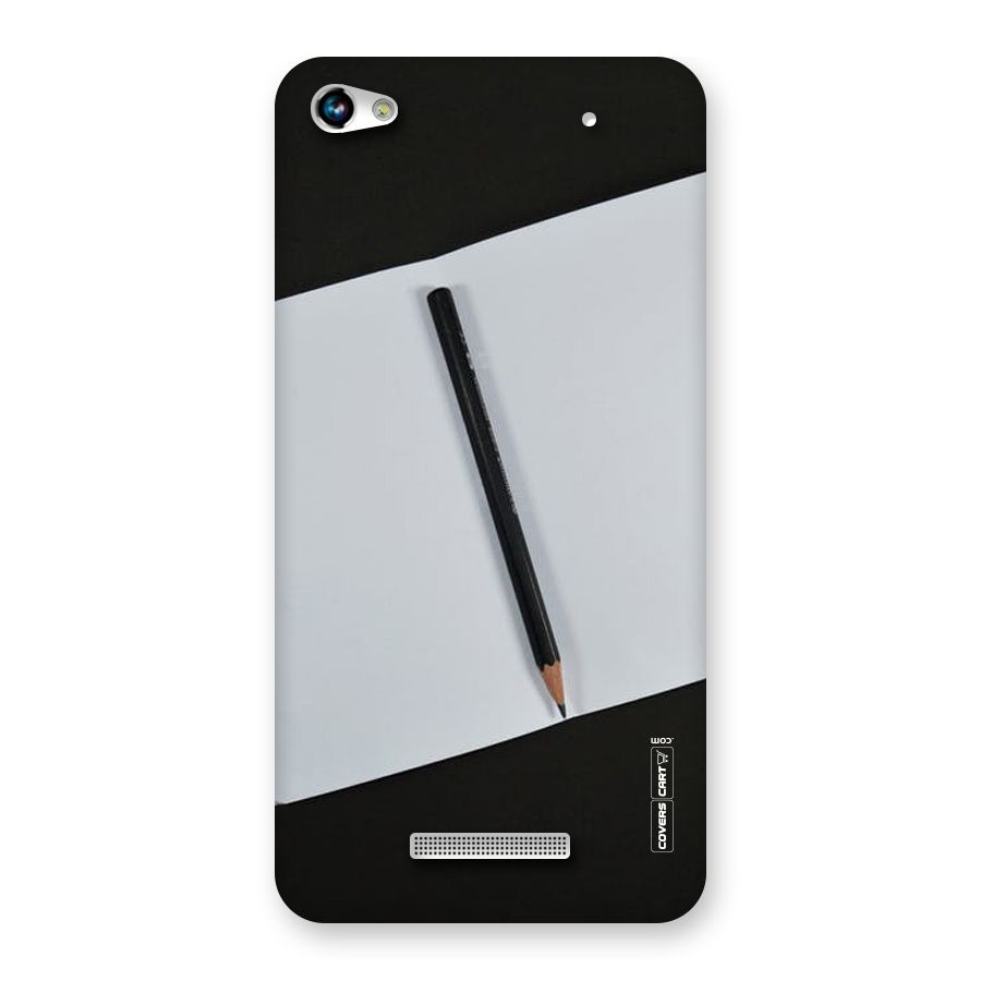 Write Your Thoughts Back Case for Micromax Hue 2