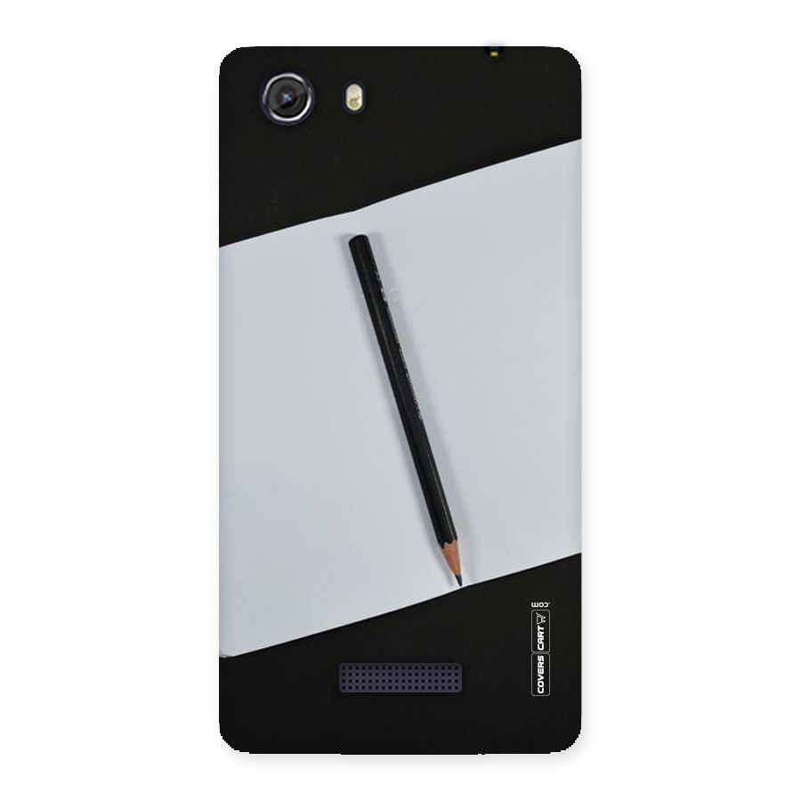 Write Your Thoughts Back Case for Micromax Unite 3