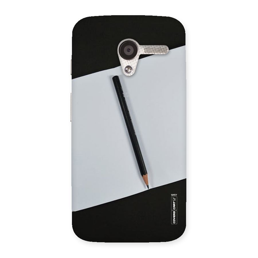 Write Your Thoughts Back Case for Moto X