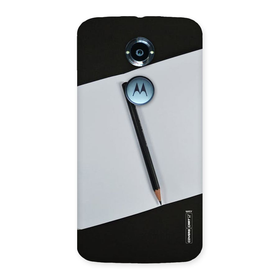 Write Your Thoughts Back Case for Moto X 2nd Gen