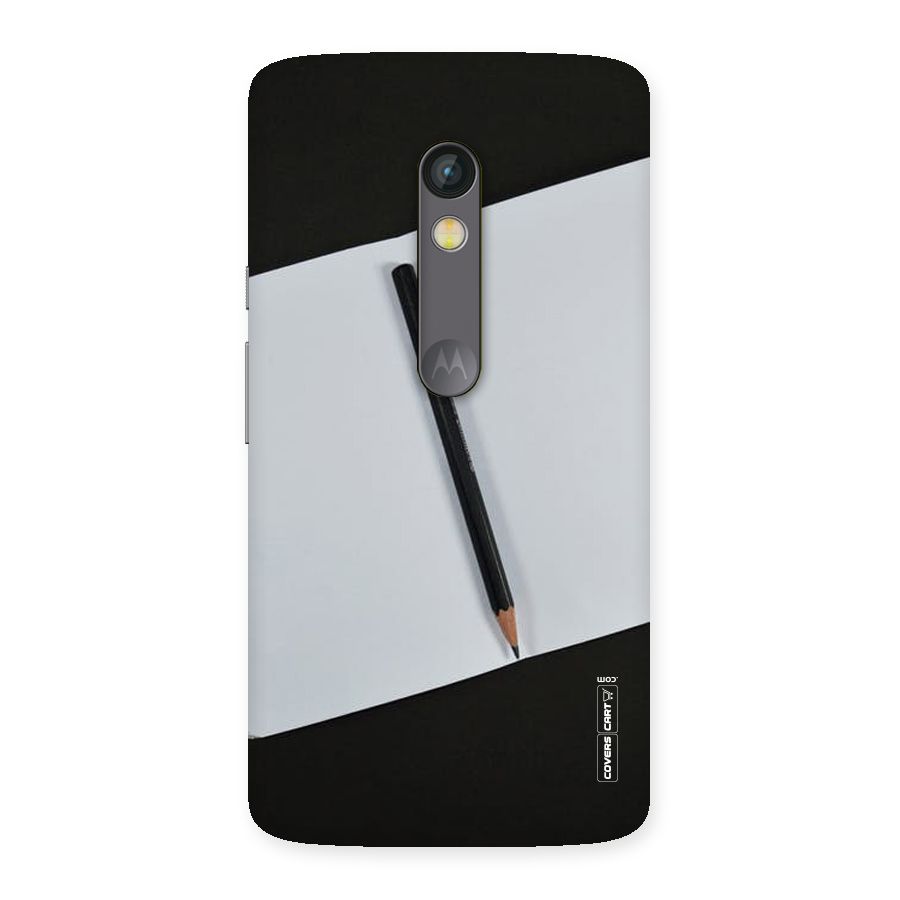 Write Your Thoughts Back Case for Moto X Play