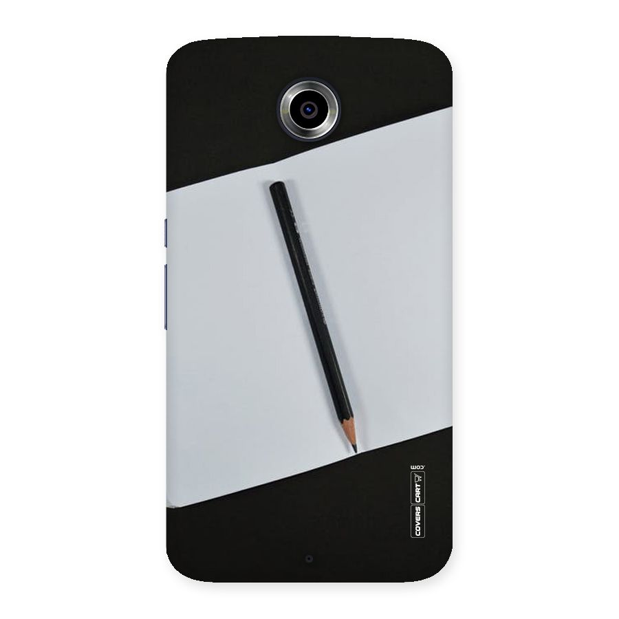Write Your Thoughts Back Case for Nexsus 6