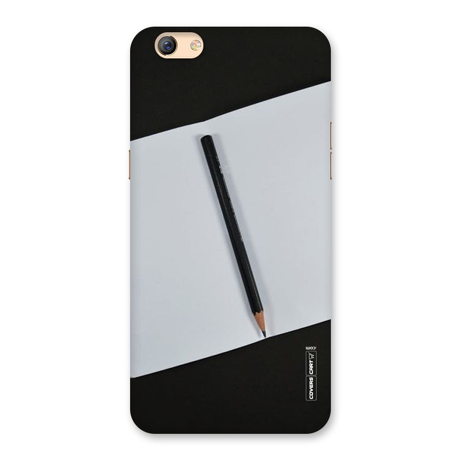 Write Your Thoughts Back Case for Oppo F3 Plus