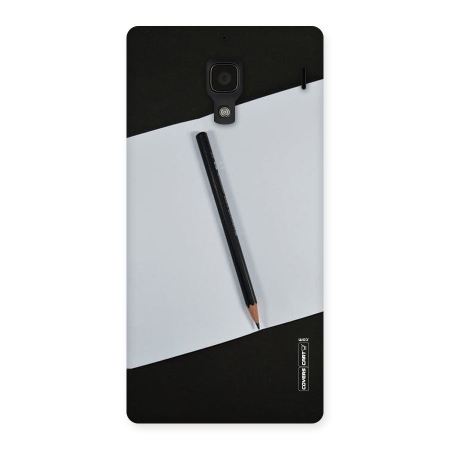 Write Your Thoughts Back Case for Redmi 1S