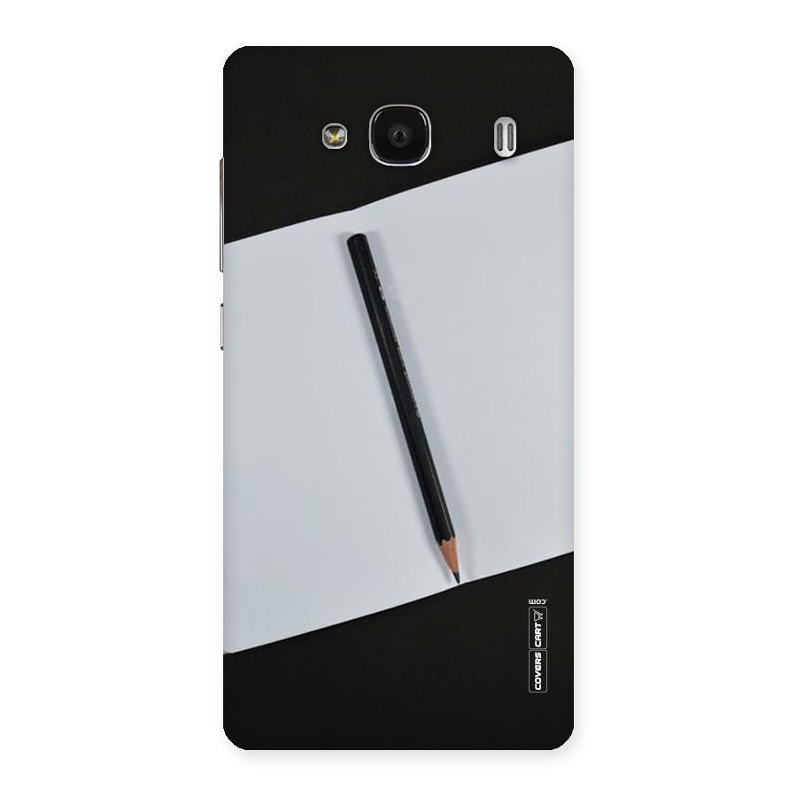 Write Your Thoughts Back Case for Redmi 2s