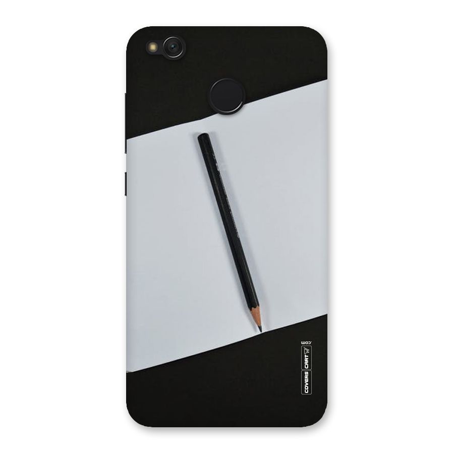 Write Your Thoughts Back Case for Redmi 4
