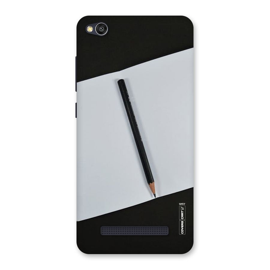 Write Your Thoughts Back Case for Redmi 4A