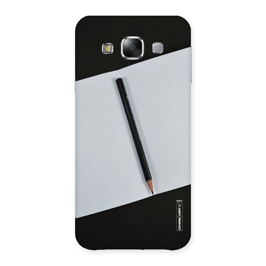 Write Your Thoughts Back Case for Samsung Galaxy E5