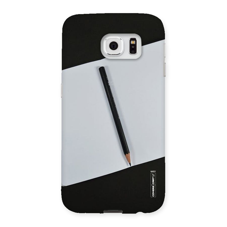 Write Your Thoughts Back Case for Samsung Galaxy S6