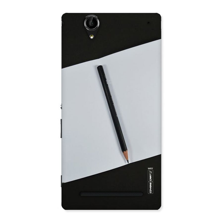 Write Your Thoughts Back Case for Sony Xperia T2