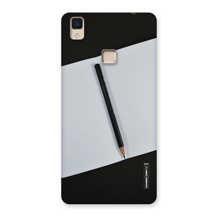 Write Your Thoughts Back Case for V3 Max