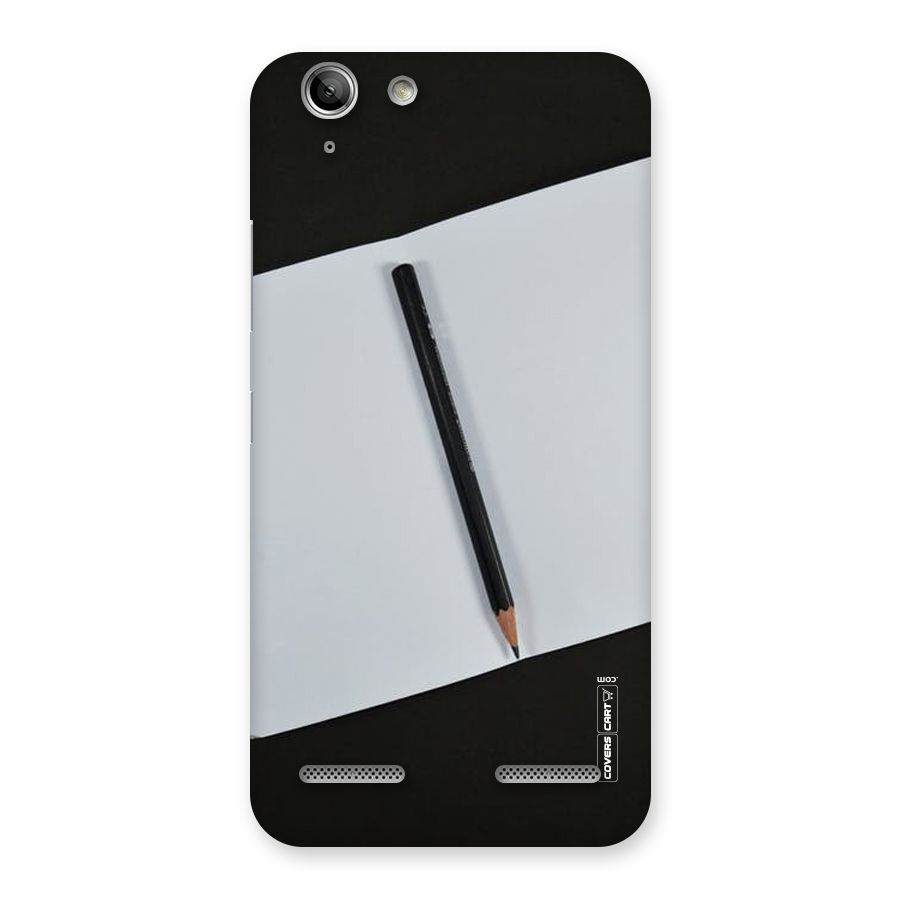 Write Your Thoughts Back Case for Vibe K5 Plus