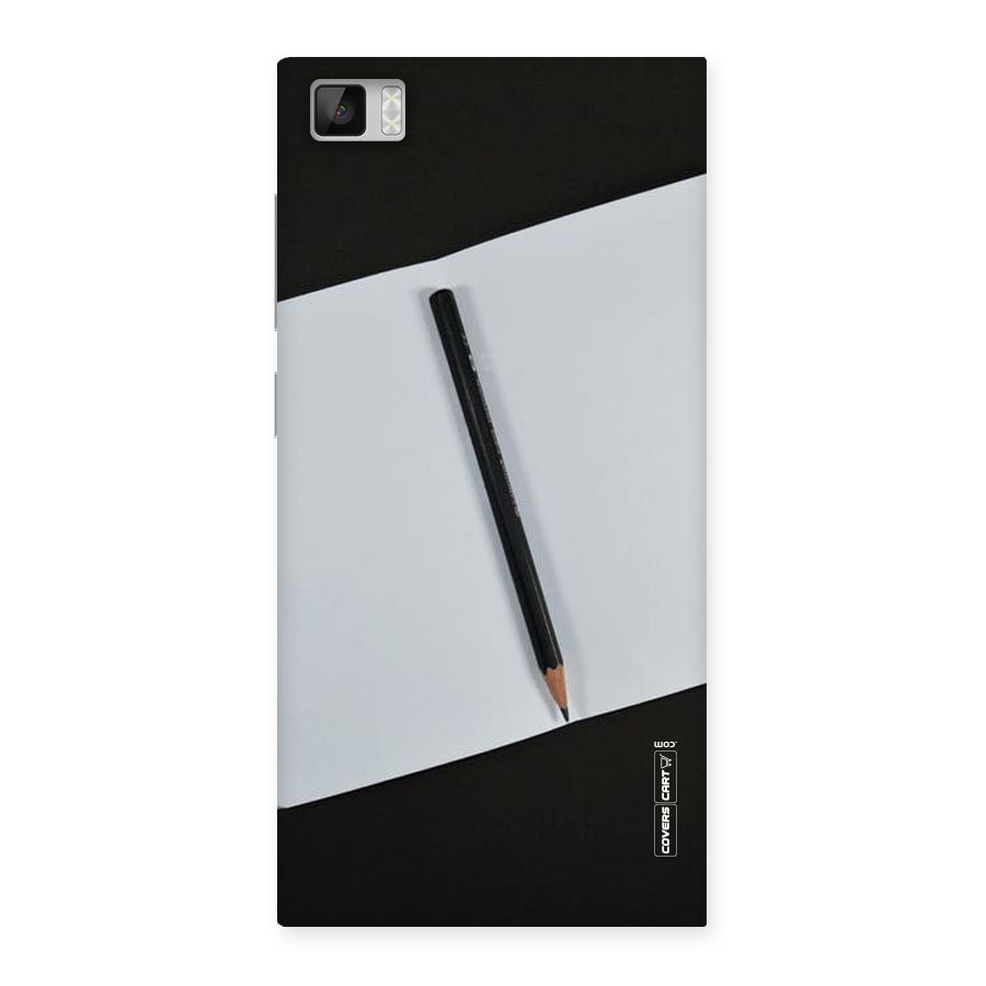Write Your Thoughts Back Case for Xiaomi Mi3