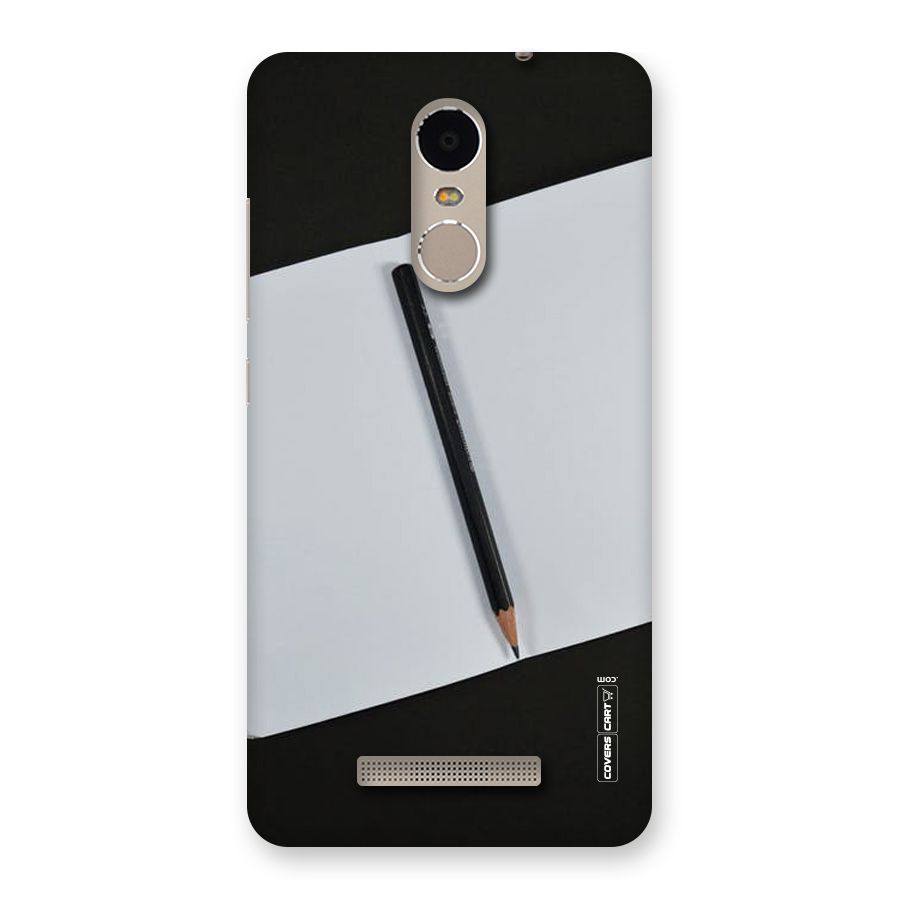 Write Your Thoughts Back Case for Xiaomi Redmi Note 3