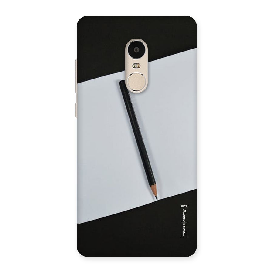 Write Your Thoughts Back Case for Xiaomi Redmi Note 4