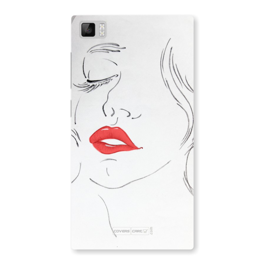 Classy Girl Back Case for Xiaomi Mi3