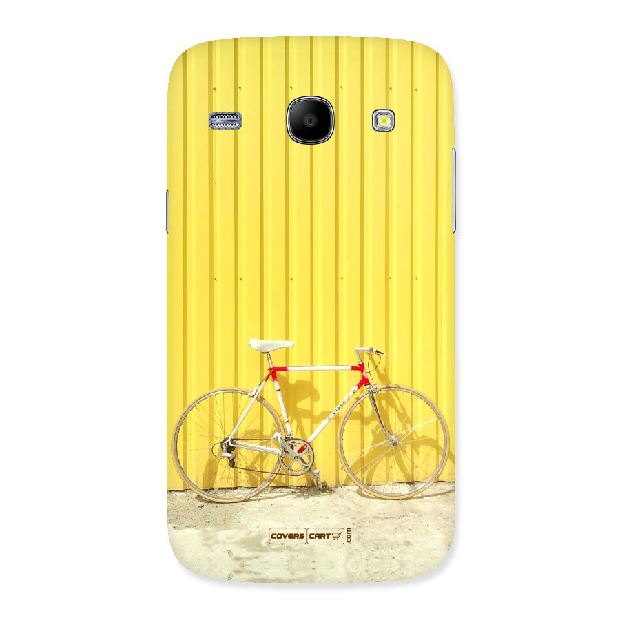 Yellow Cycle Classic Back Case for Galaxy Core