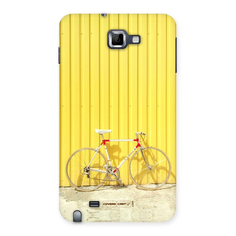Yellow Cycle Classic Back Case for Galaxy Note