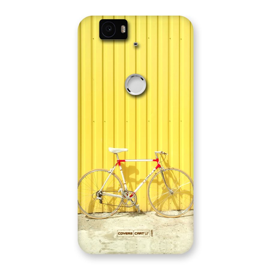 Yellow Cycle Classic Back Case for Google Nexus-6P