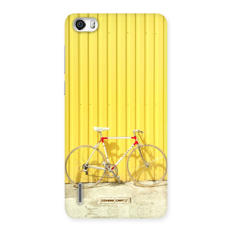 Yellow Cycle Classic Back Case for Honor 6