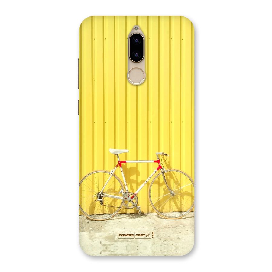 Yellow Cycle Classic Back Case for Honor 9i