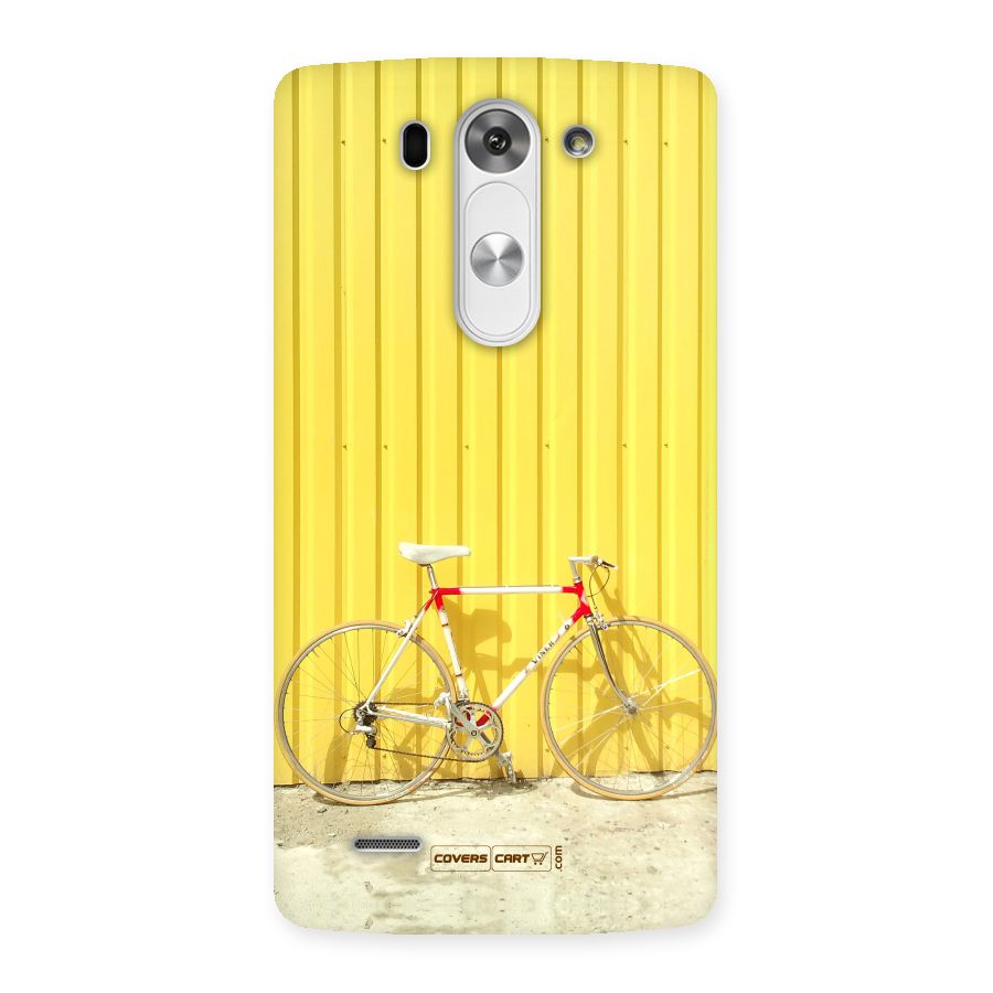 Yellow Cycle Classic Back Case for LG G3 Mini
