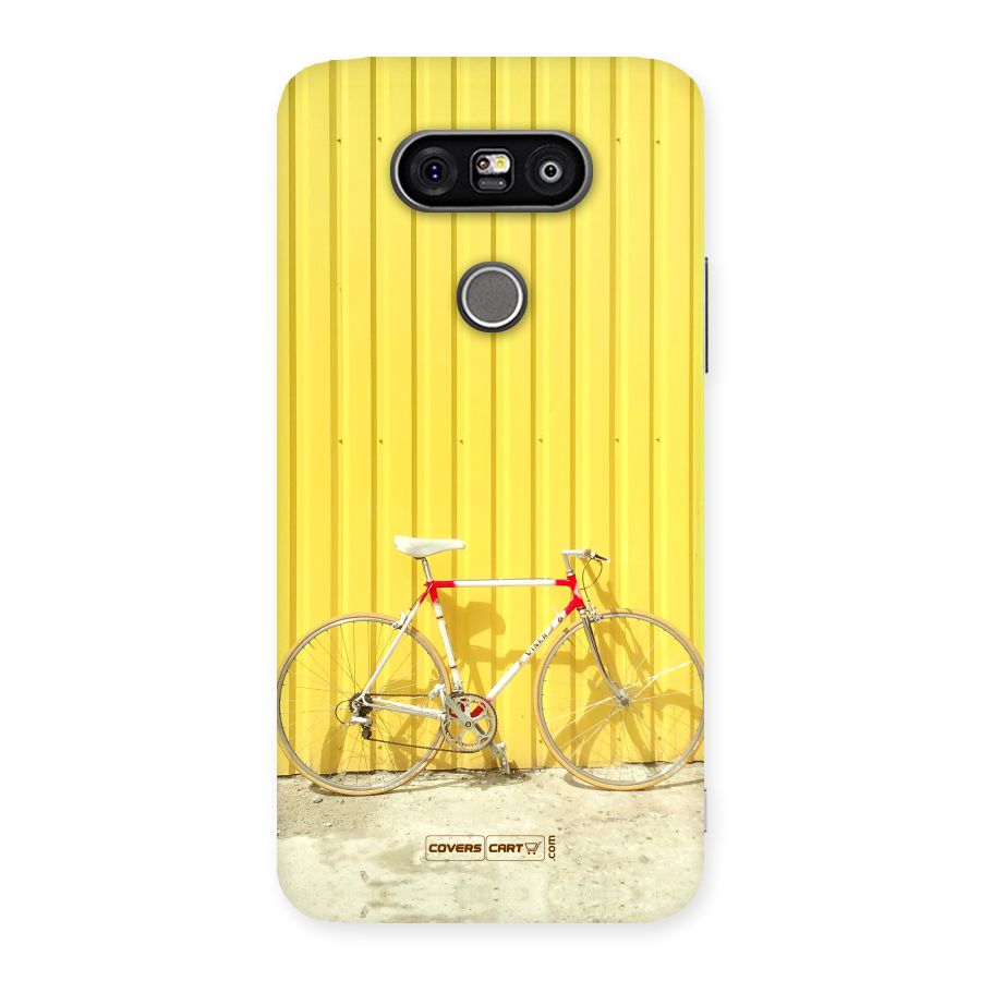 Yellow Cycle Classic Back Case for LG G5