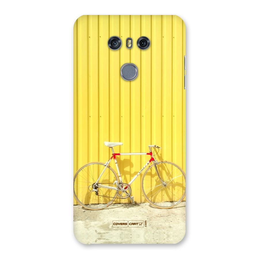 Yellow Cycle Classic Back Case for LG G6