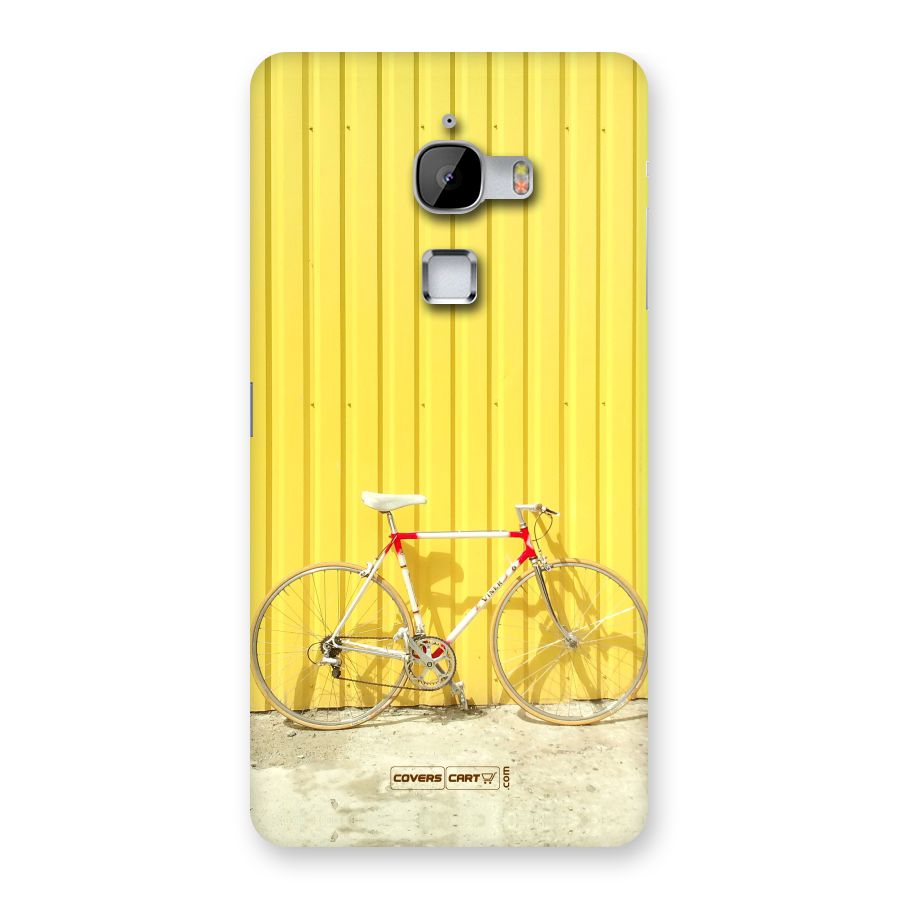 Yellow Cycle Classic Back Case for LeTv Le Max