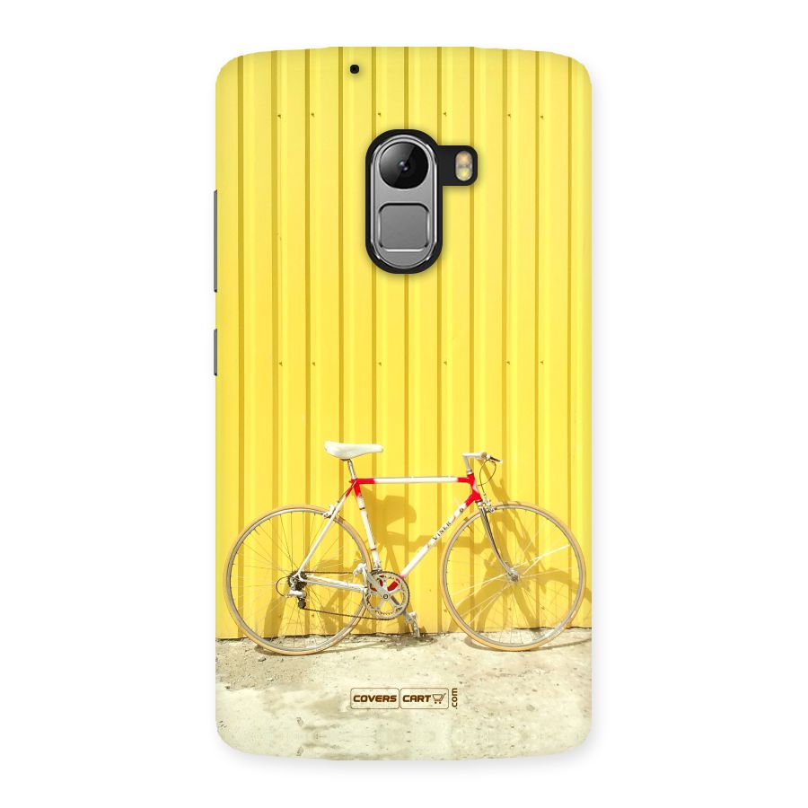 Yellow Cycle Classic Back Case for Lenovo K4 Note