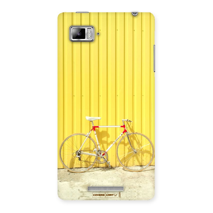 Yellow Cycle Classic Back Case for Lenovo Vibe Z K910